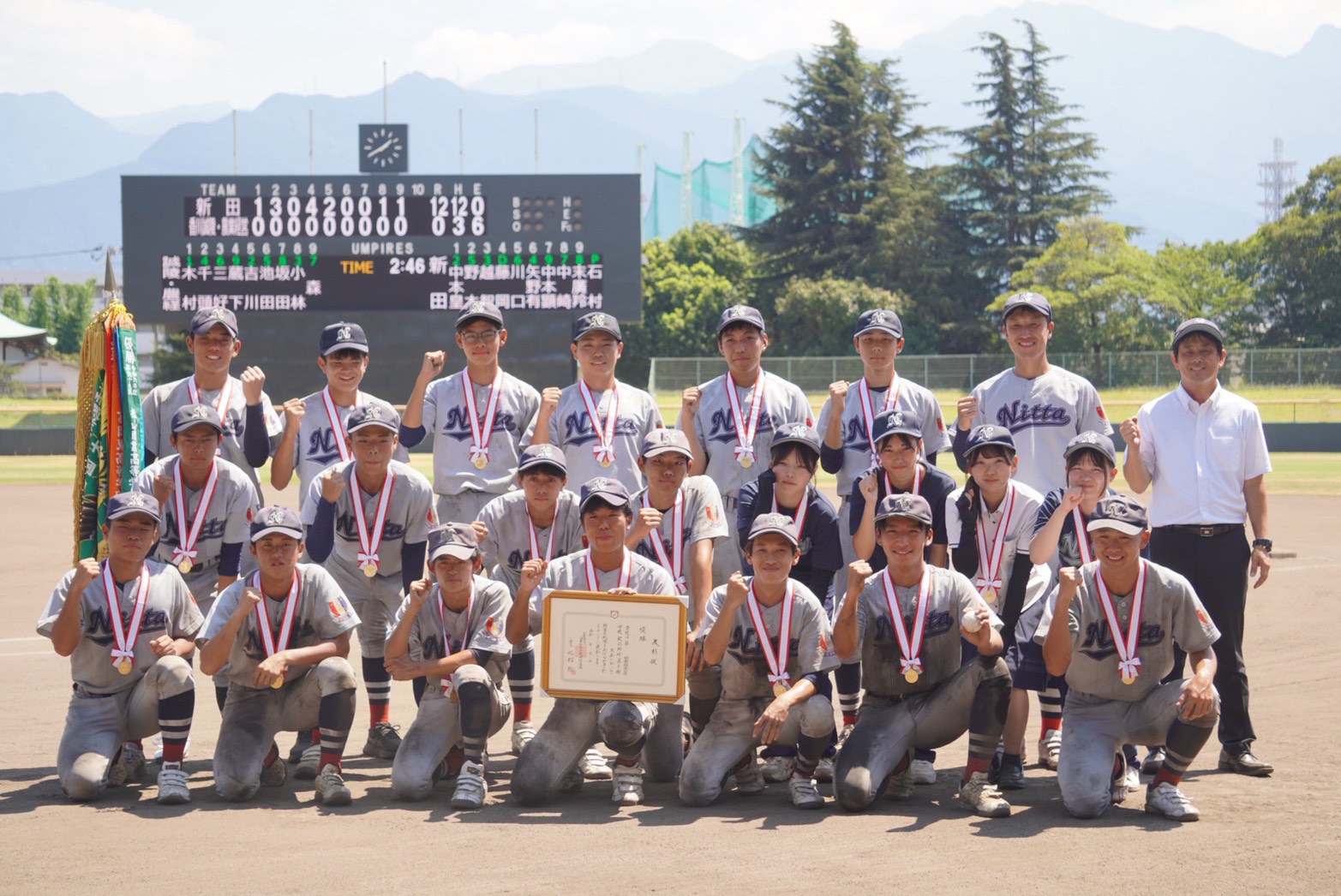 第71回 全国高等学校軟式野球選手権四国地方大会結果【優勝】 ｜ 新田